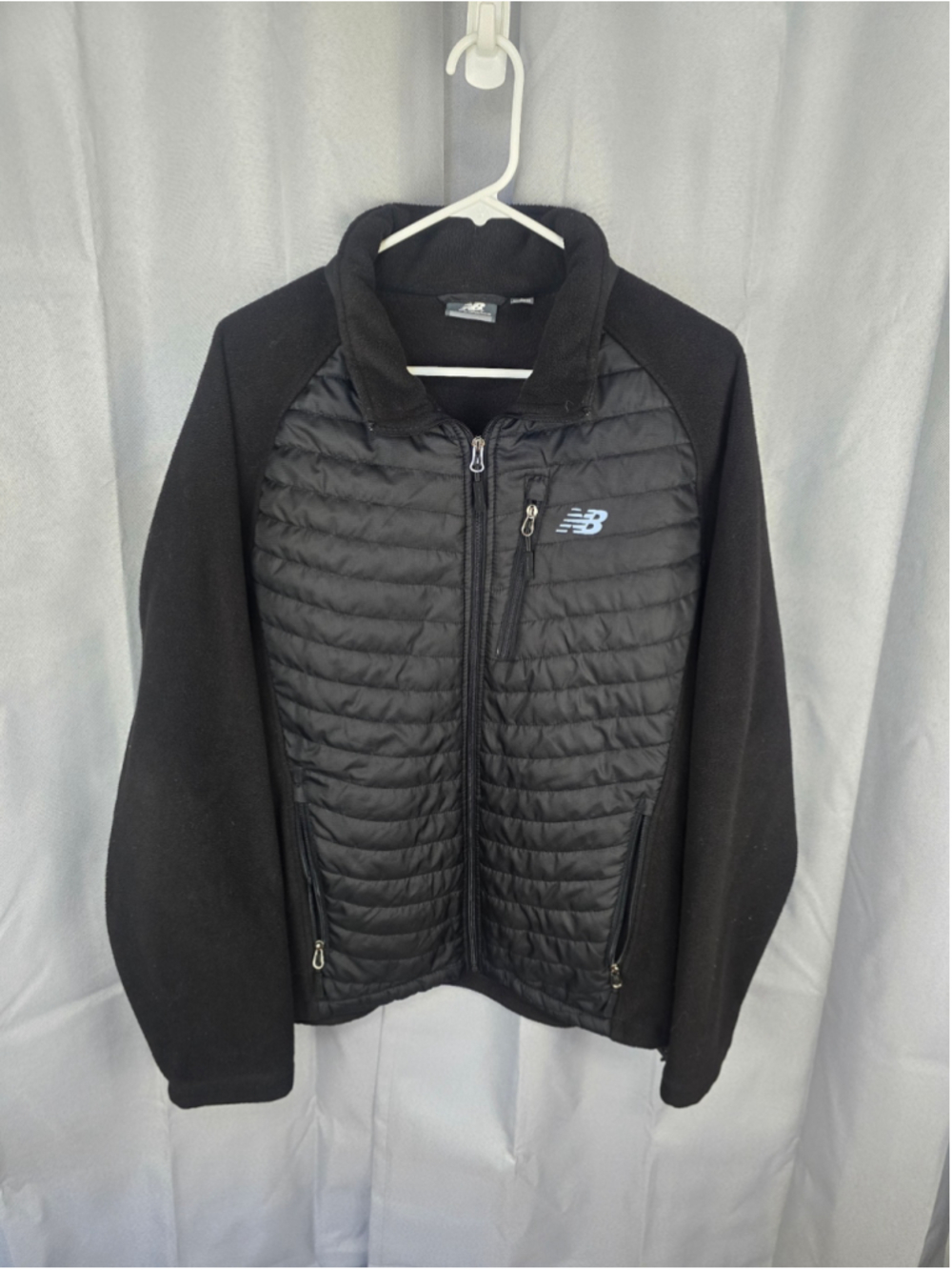 Men's New Balance Performance Jacket Size L Black
